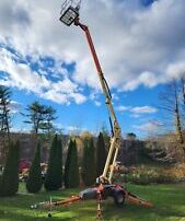 2018 JLG T350 Towable Manlift Boom Crane 35′ Platform Height T-350, Electric