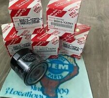 Toyota Genuine Parts 90915-YZZF2/YZZN1 Oil Filter 1/2 Case (QTY 5)