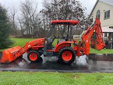2013 Kubota L45 Tractor Loader Backhoe Thumb