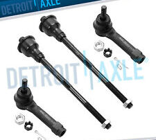 Front Inner & Outer Tie Rods for Chevy Silverado GMC Sierra 1500 Tahoe Yukon