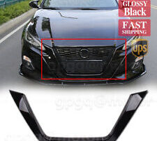 Gloss Black For Nissan Altima 2019-2022 JDM Style Front Grille Frame Cover Trim
