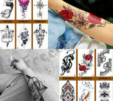 Temporary Tattoos Body Arm Tattoo Sticker Half Sleeve Fake Waterproof