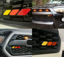 Tri-color 3 Grille Badge EMBLEM EOA For Toyota Tacoma 4Runner Tundra FJ RAV4 etc