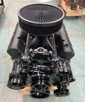 383 R STROKER CHEVY CRATE ENGINE A/C 526hp ROLLER TURNKEY PRO STREET 383 383 383
